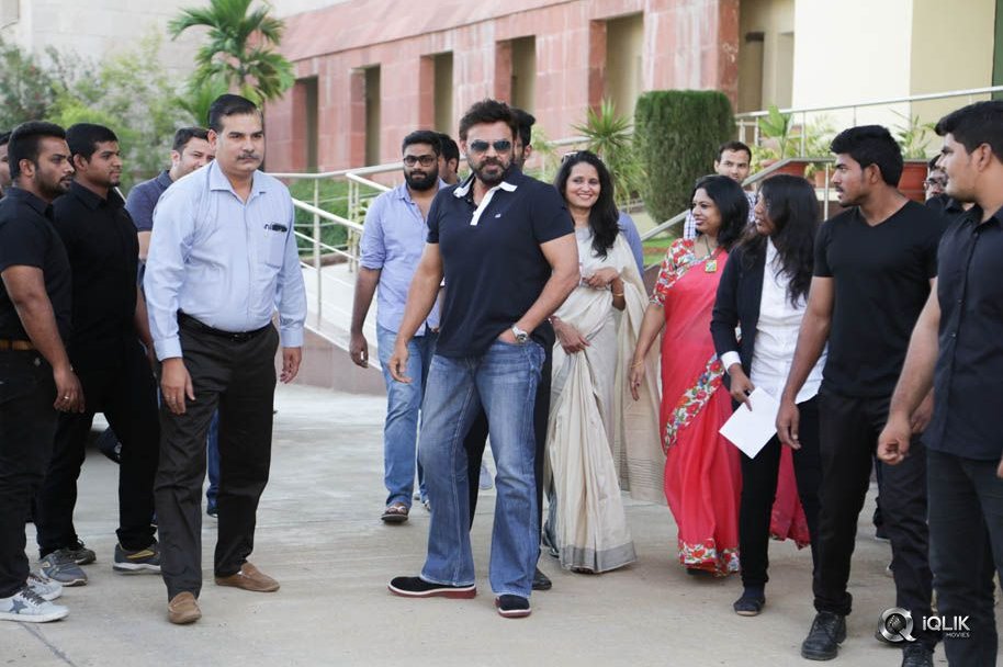 Venkatesh-Guru-Movie-Promotions-At-BITS-Hyderabad-Campus